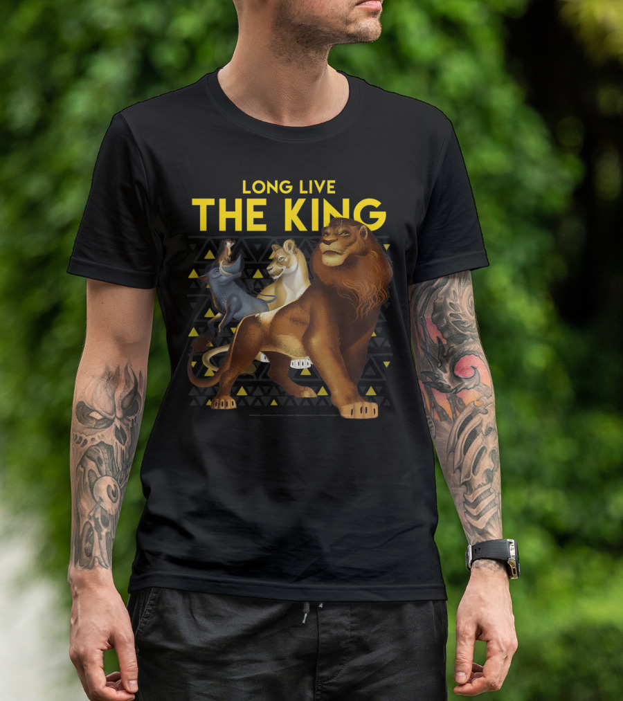 Long Live The King Disney Lion King Live Action T-Shirt