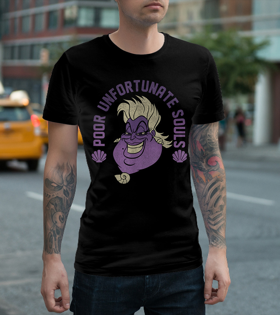 Disney Little Mermaid Ursula Poor Unfortunate Souls T-Shirt