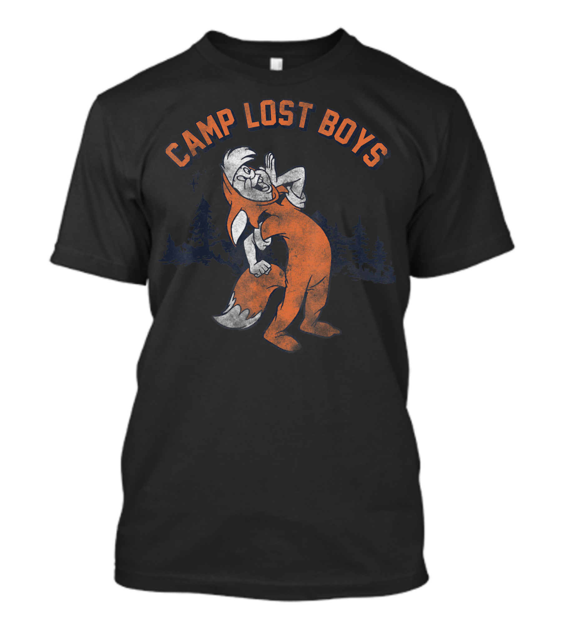 Disney Peter Pan Camp Lost Boys Wolf Costume T-Shirt