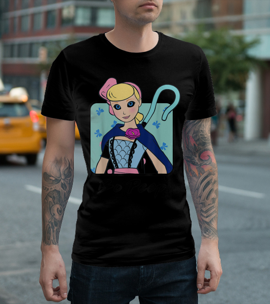 Disney Pixar Toy Story 4 Bo Peep Pastel Colors T-Shirt