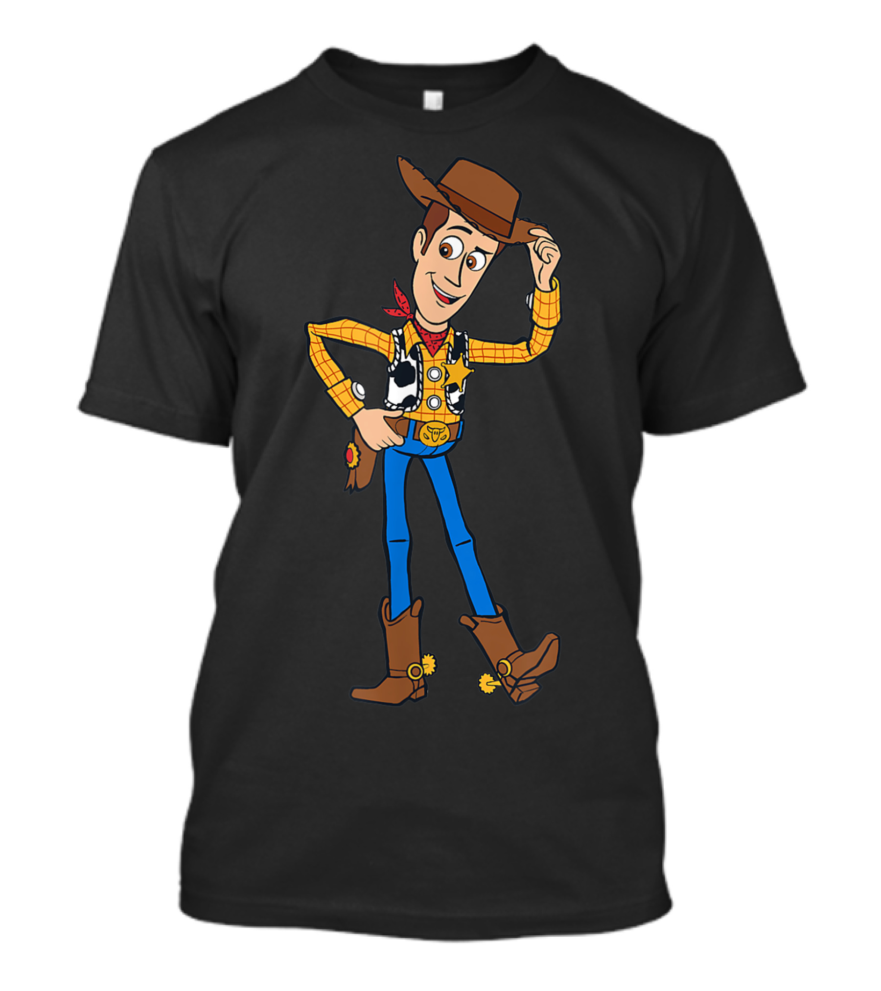 Disney Pixar Toy Story 4 Woody Cowboy Pose T-Shirt