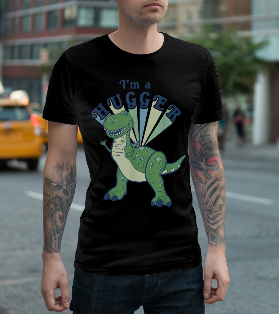 Toy Story 4 Rex I'm A Hugger Dinosaurs Pixar Disney T-Shirt