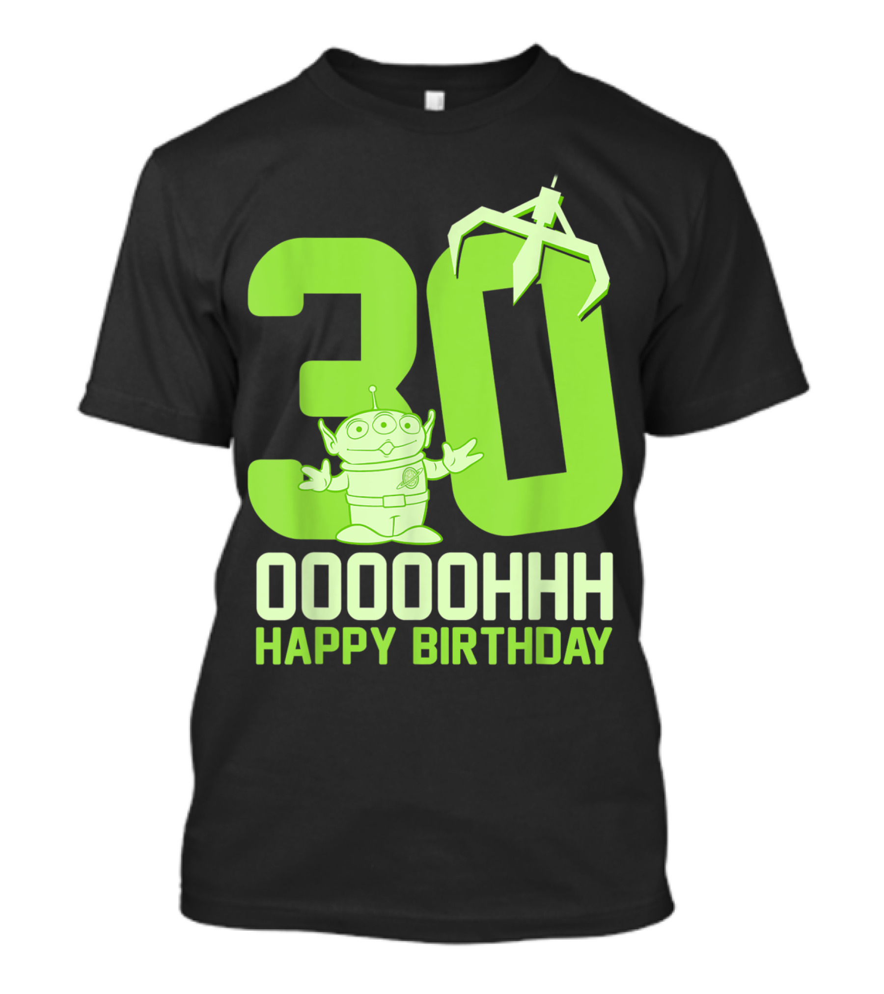 Disney Pixar Toy Story Alien 30 Ooooh Happy Birthday T-Shirt
