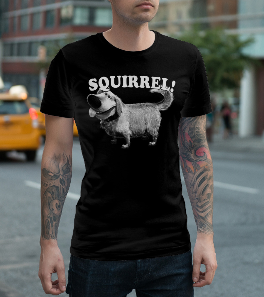 Disney Pixar Up Dug Squirrel T-Shirt
