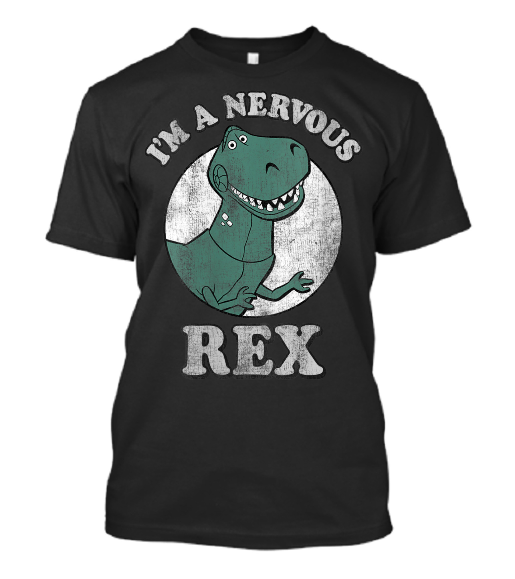 Disney Pixar Toy Story I'm A Nervous Rex T-Shirt