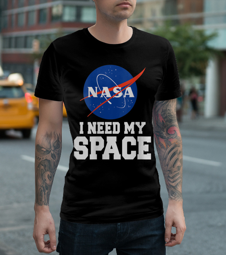 NASA I Need My Space Moon T-Shirt