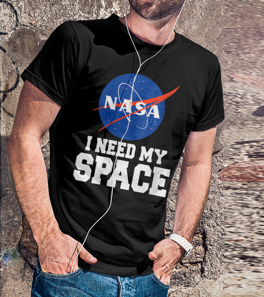 NASA I Need My Space Moon T-Shirt