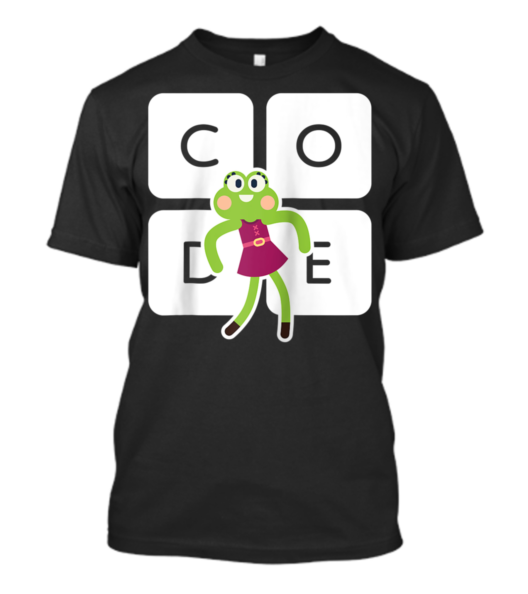 Code Dance Party Frog T-Shirt