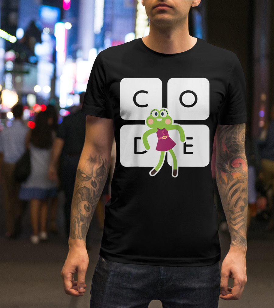 Code Dance Party Frog T-Shirt