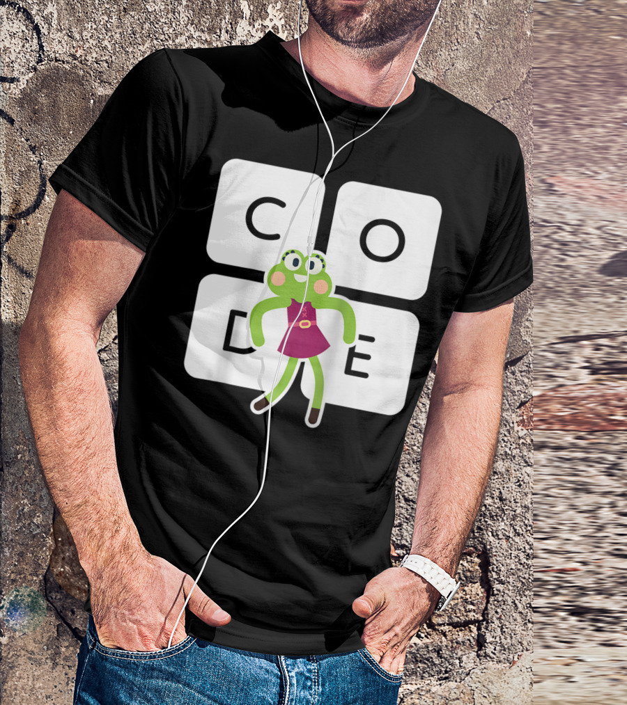 Code Dance Party Frog T-Shirt