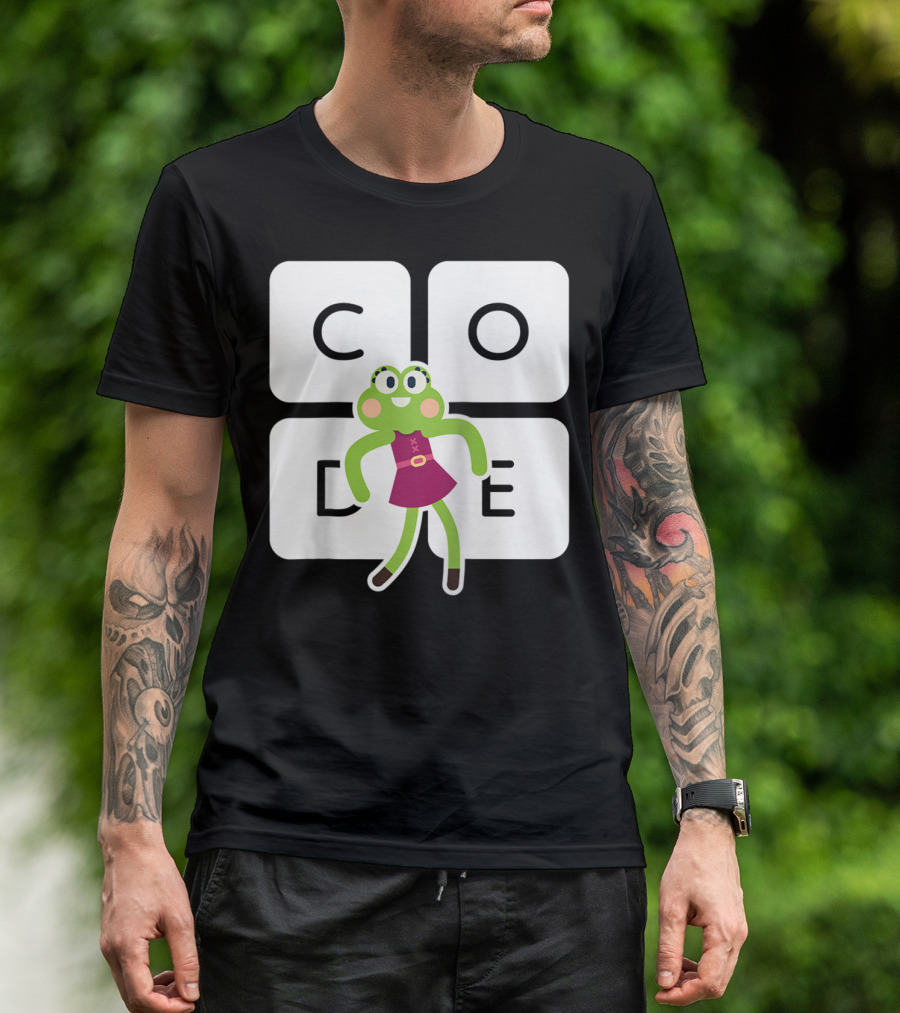 Code Dance Party Frog T-Shirt