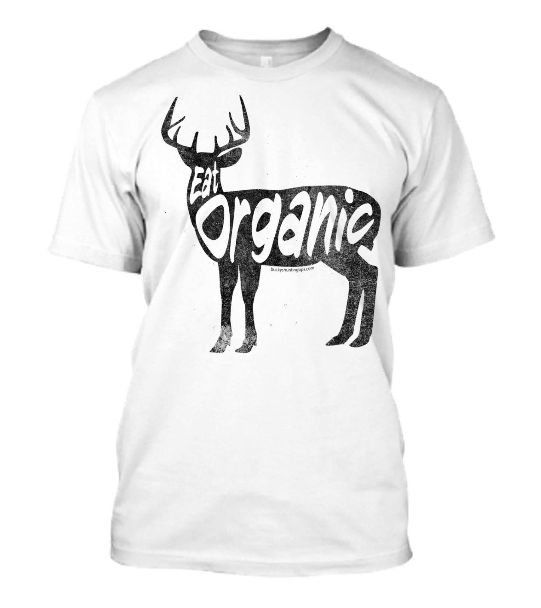 Eat Organic Venison Whitetail Deer Organic Eating T-Shirt