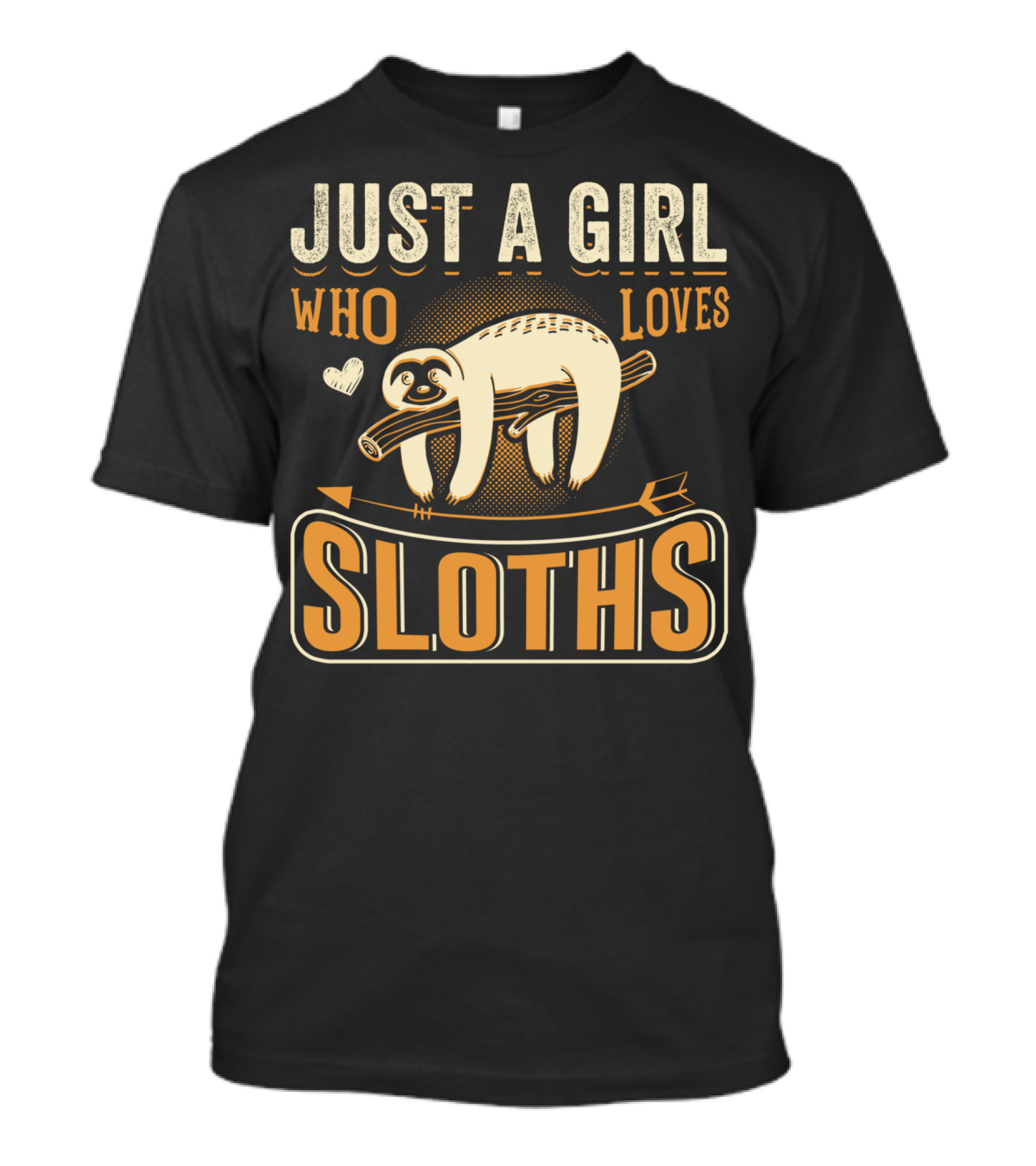 Just A Girl Who Loves Sloths T-Shirt