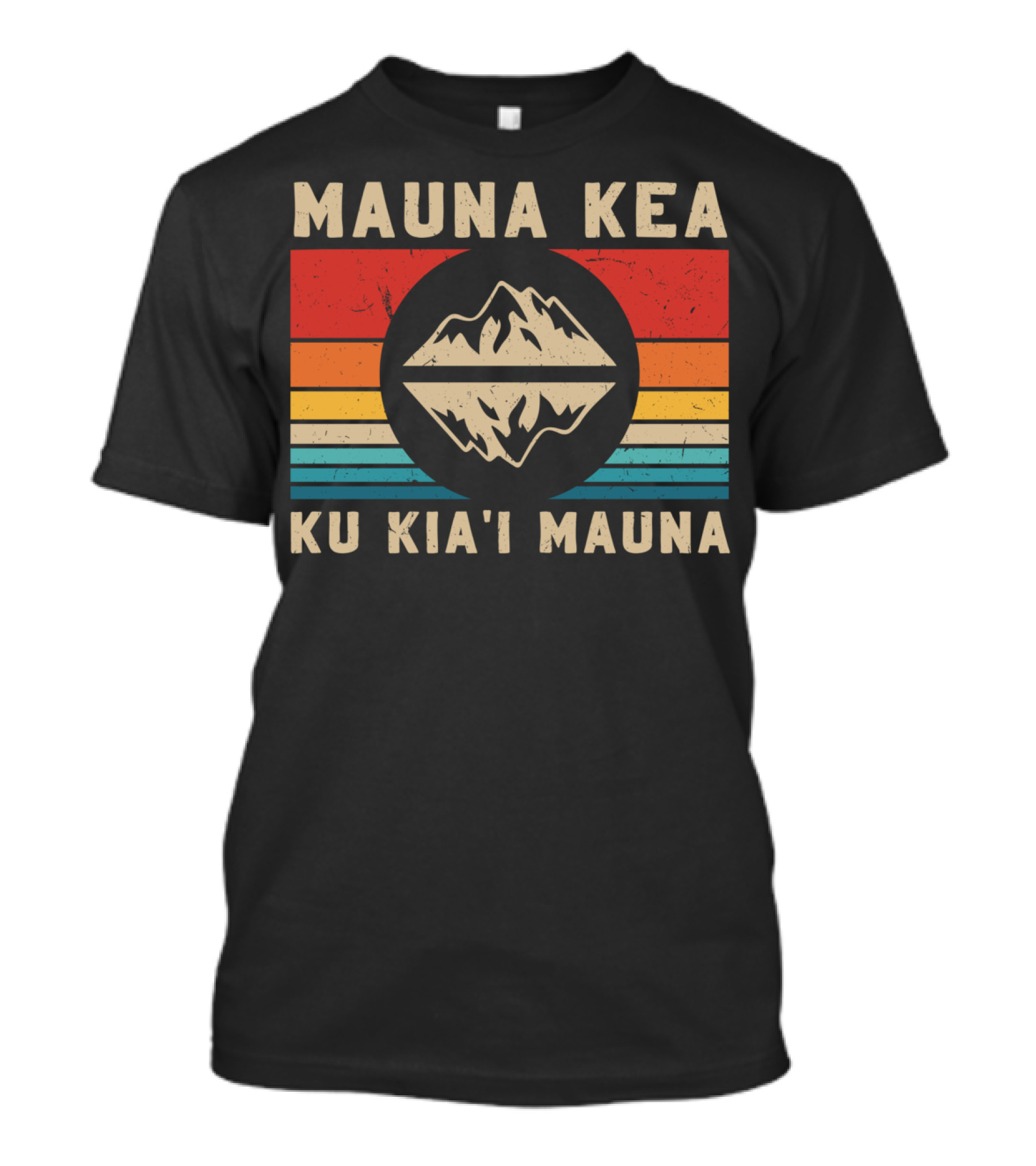 MAUNA KEA KU KIA'I MAUNA Protectors Vintage T-Shirt