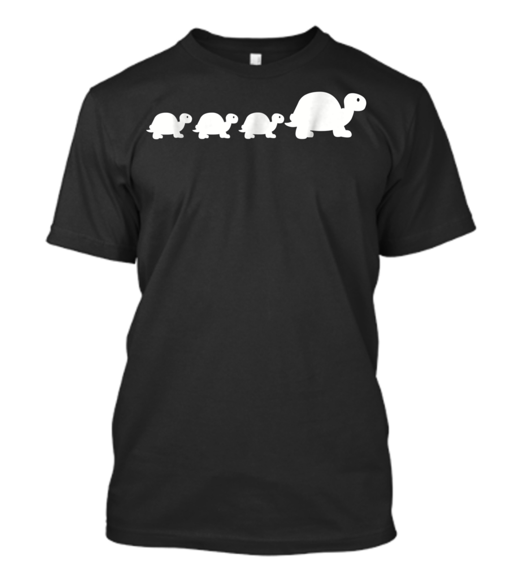 Turtle Family Walking Together T-Shirt