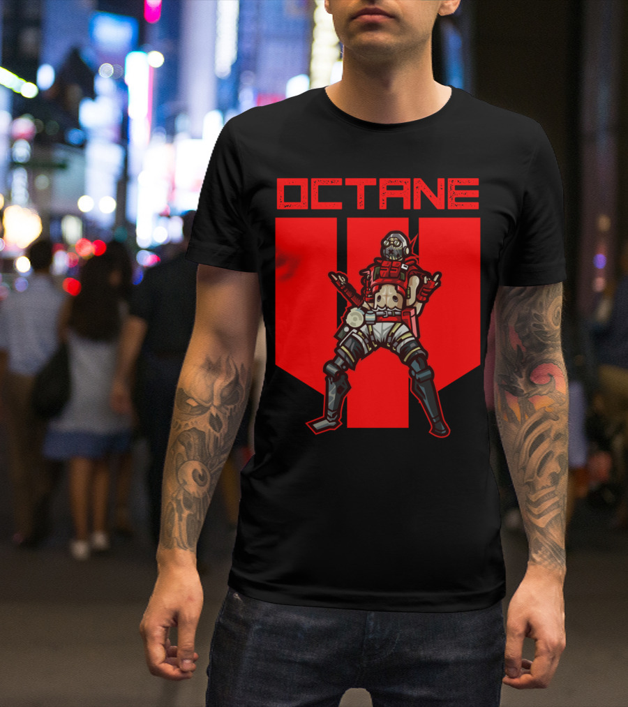 Octane Apex Legends Video Gamer Nerdy T-Shirt