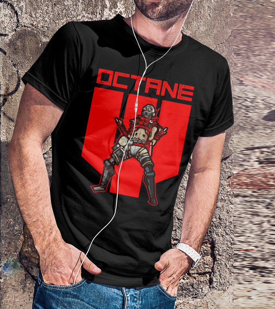 Octane Apex Legends Video Gamer Nerdy T-Shirt