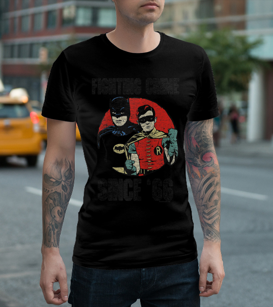 Batman Classic TV Series Fighting Crime Since '66 T-Shirt