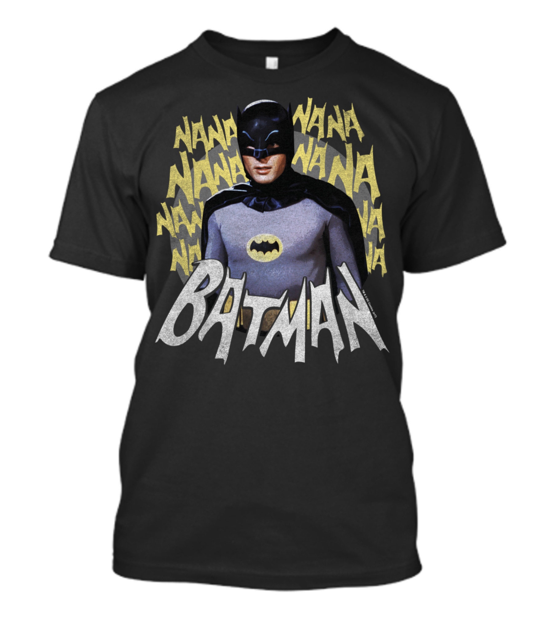 Batman Classic TV Series Na Na Na Theme Song Longsleeve T-Shirt