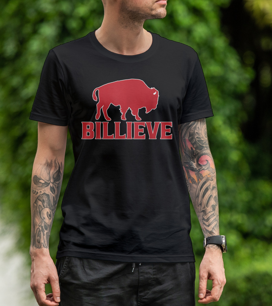 Billieve Buffalo Bills Mafia Football Fan T-Shirt
