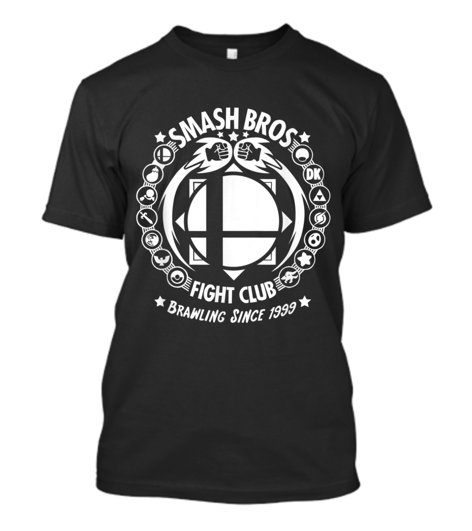 Smash Bros Fight Club Brawling Since 1999 T-Shirt