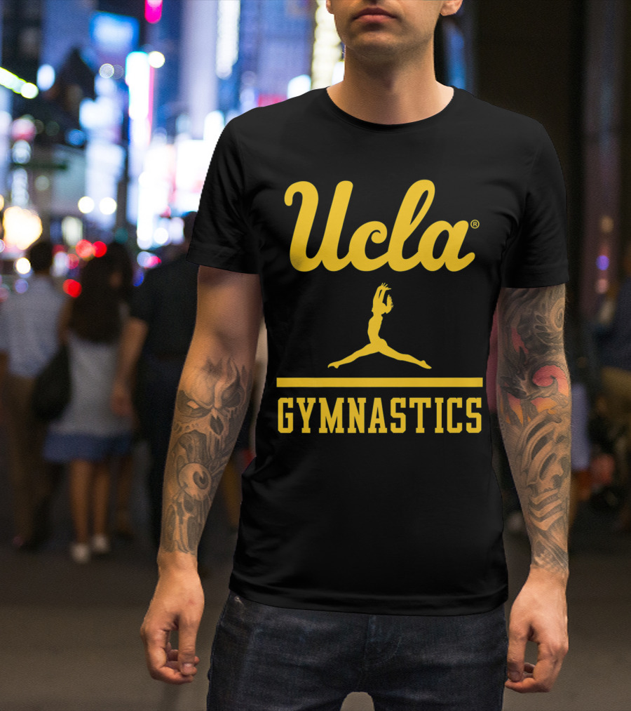 UCLA Gymnastics Yellow T-Shirt