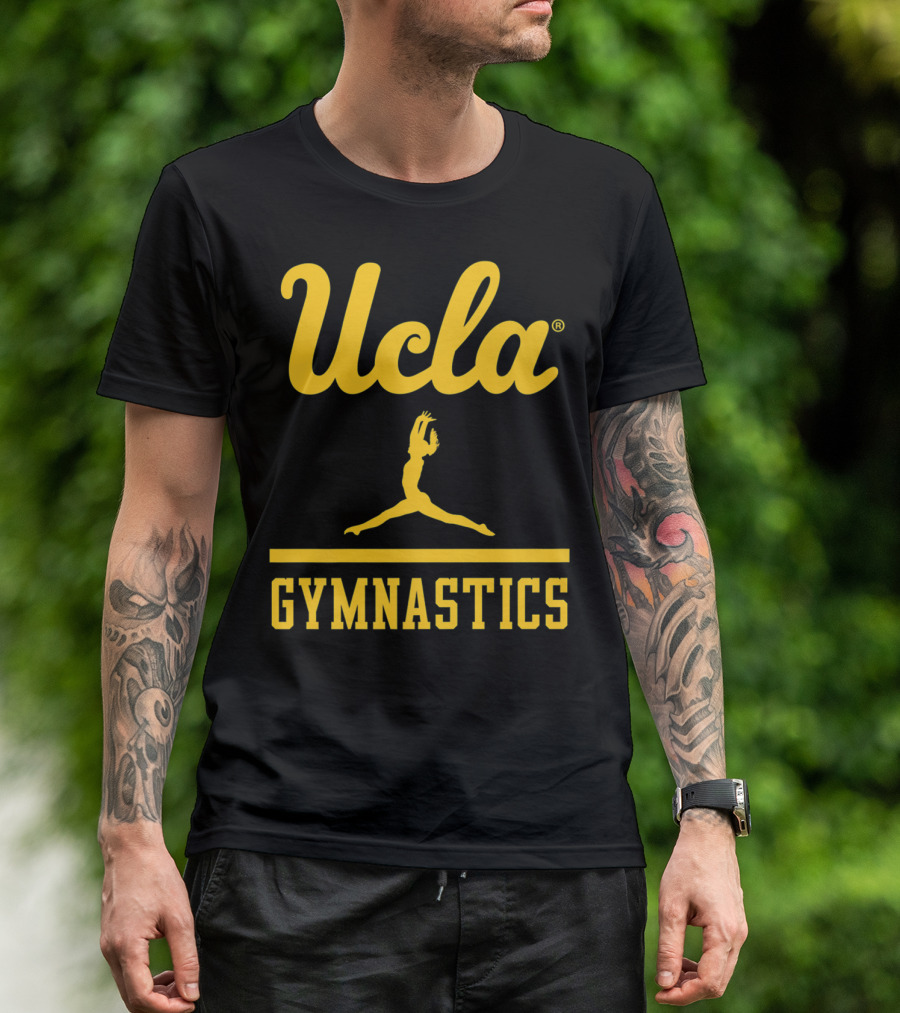 UCLA Gymnastics Yellow T-Shirt