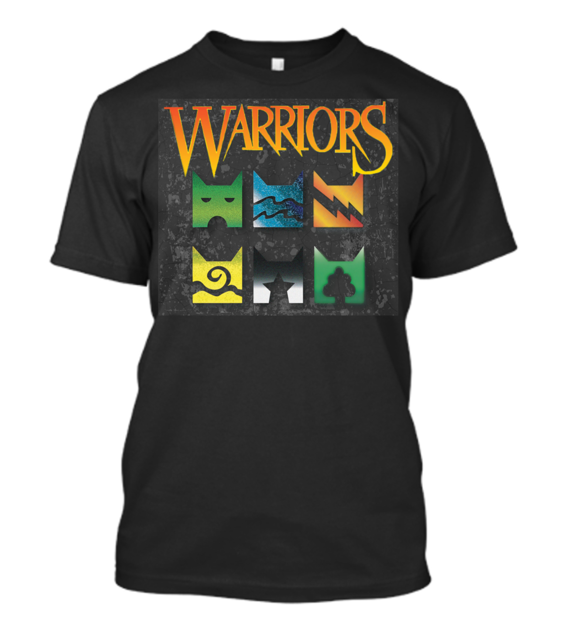 Warriors Clan Cat Symbols For Boys And Girls Book Series T-Shirt