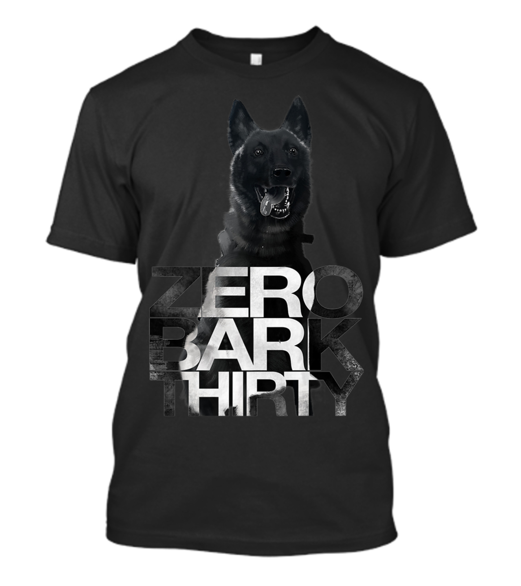 Zero Bark Thirty Dog Armed Forces T-Shirt