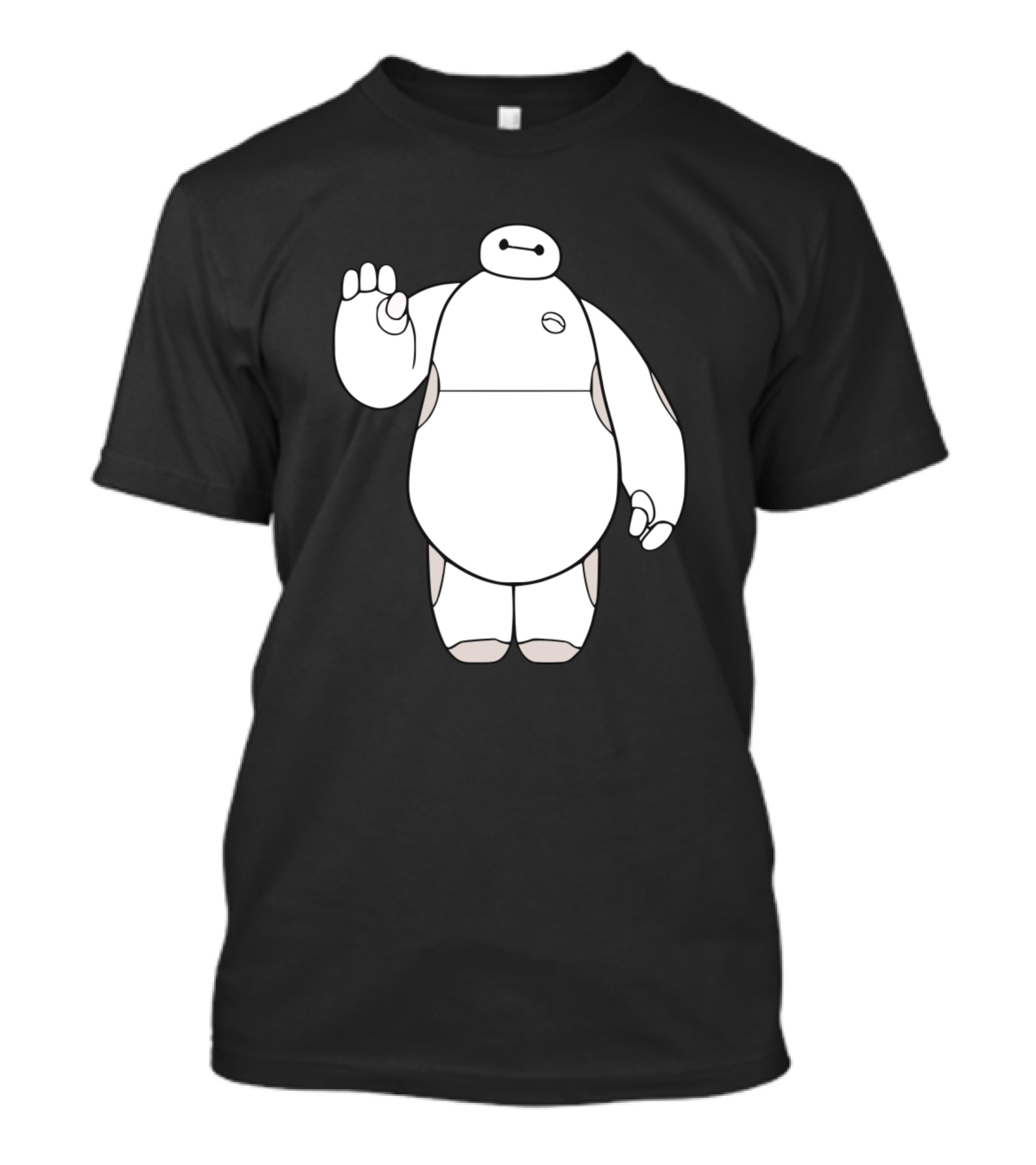 Baymax Waving Robot Big Hero 6 T-Shirt