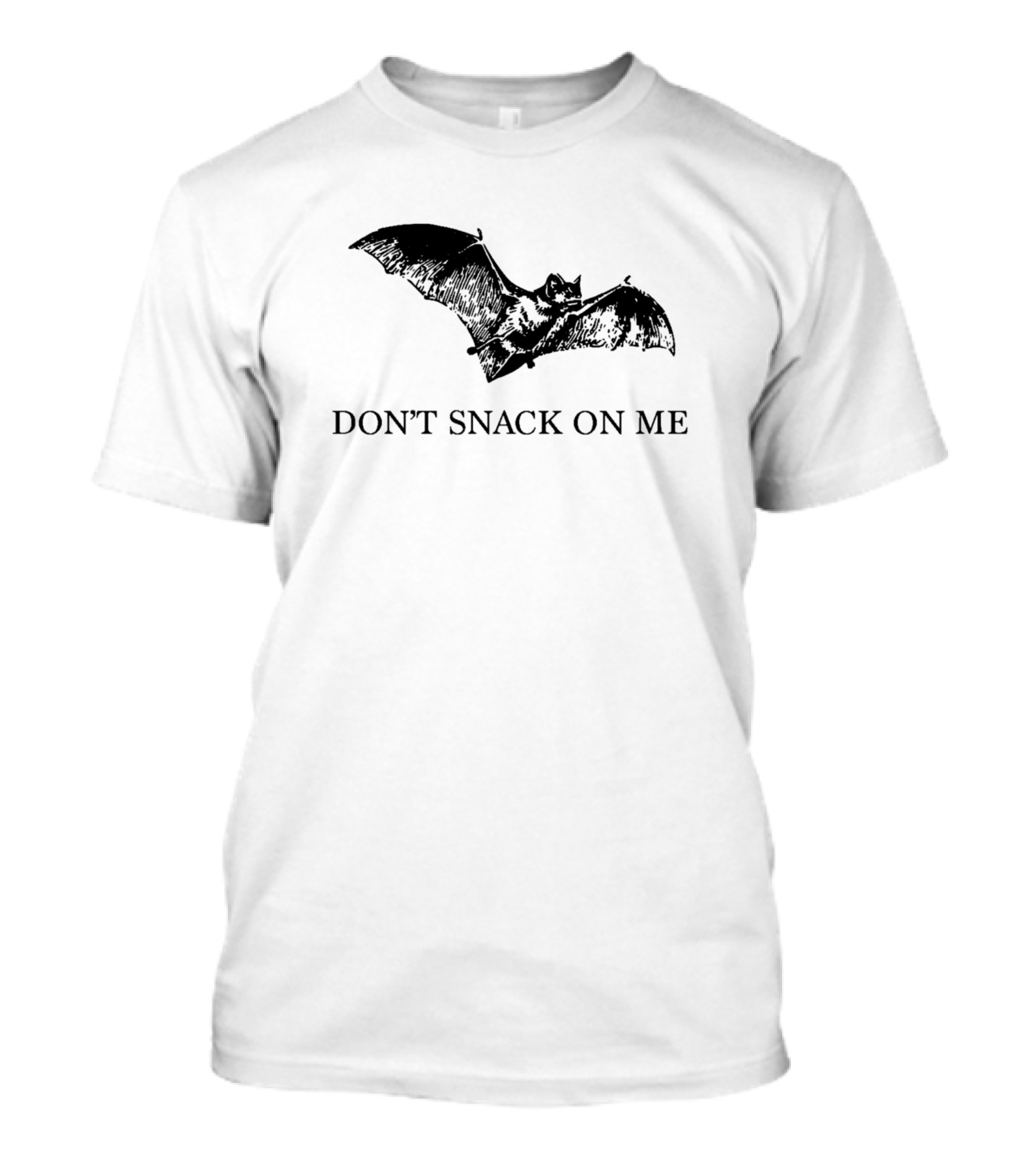 Don't Snack On Me Bat Iconic Symbol T-Shirt
