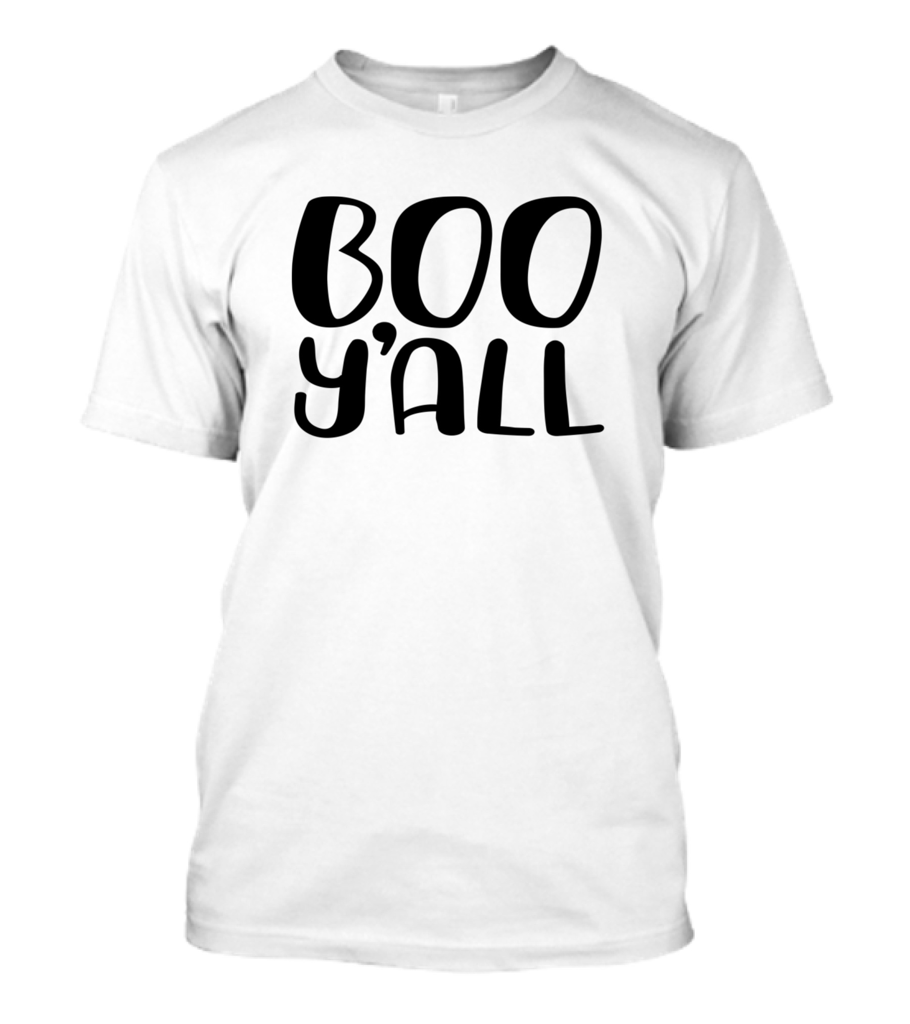 Boo Y'all Halloween Ghost Funny Ptdl1 T-Shirt