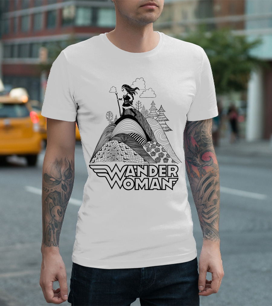 Wander Woman Hiking Adventure T-Shirt
