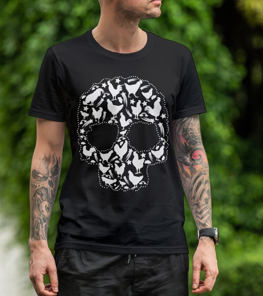 Chickens Skull T-Shirt