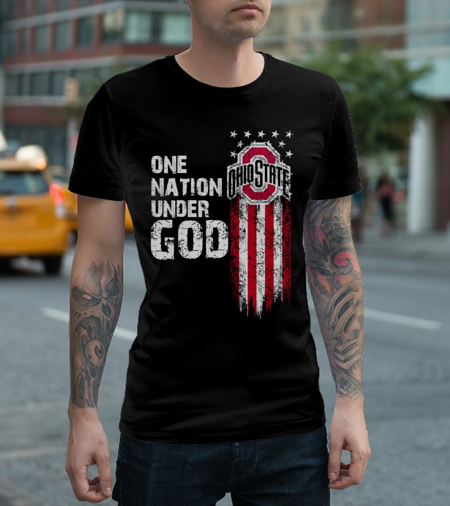 One Nation Under God Ohio State Buckeyes T-Shirt