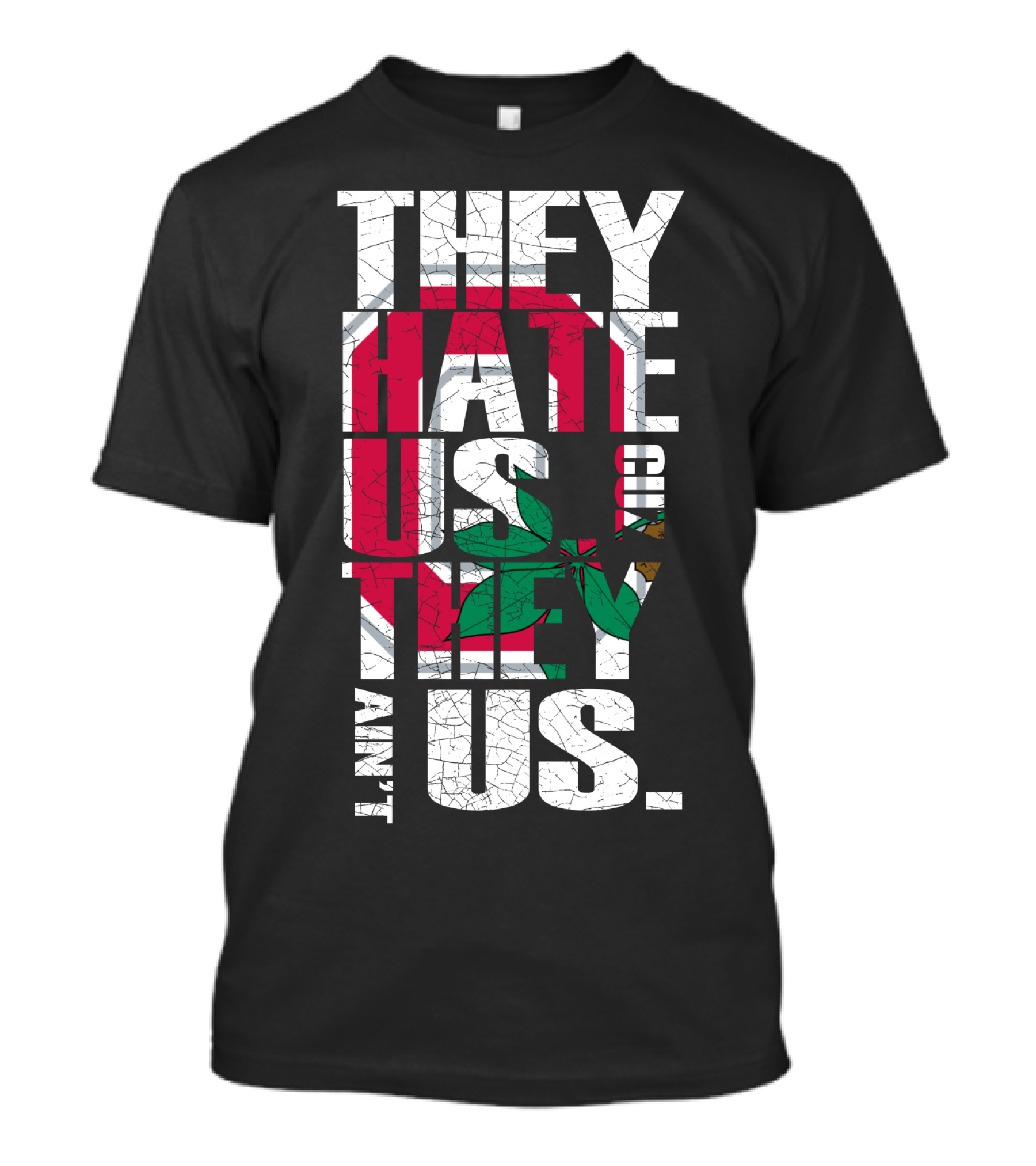 They Hate Us Cause They Aint Us Ohio State Buckeyes T-Shirt