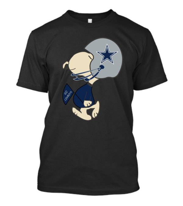 Go Cowboys Dallas Cowboys Helmet Star T-Shirt