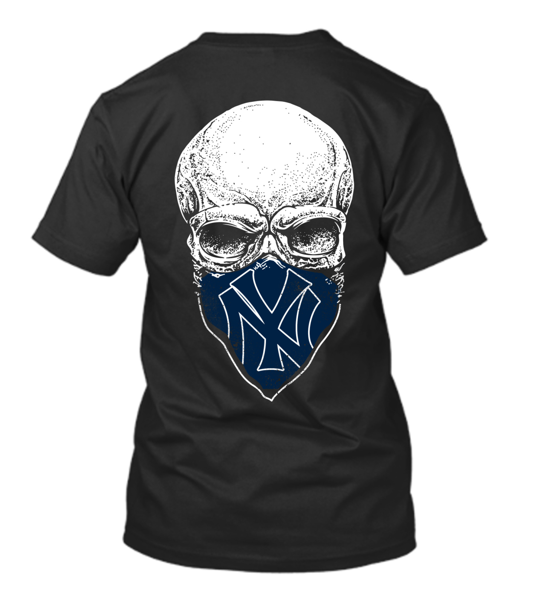 New York Yankees Skull Mask T-Shirt