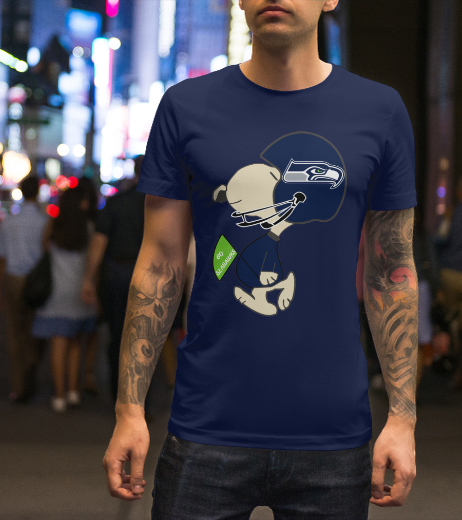 Seattle Seahawks Go Seahawks T-Shirt
