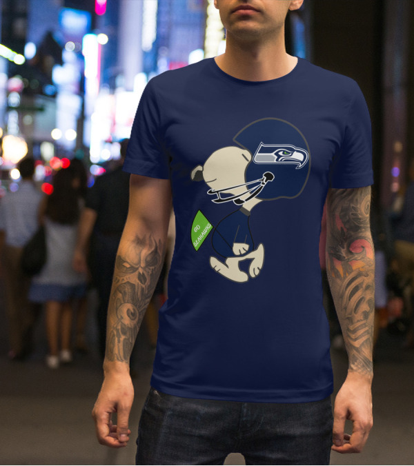 Seattle Seahawks Go Seahawks T-Shirt