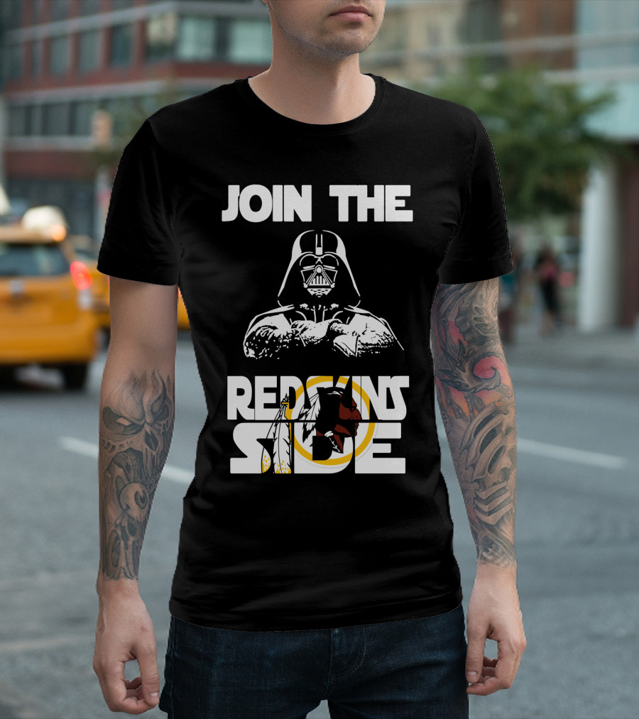 Join The Redskins Side T-Shirt
