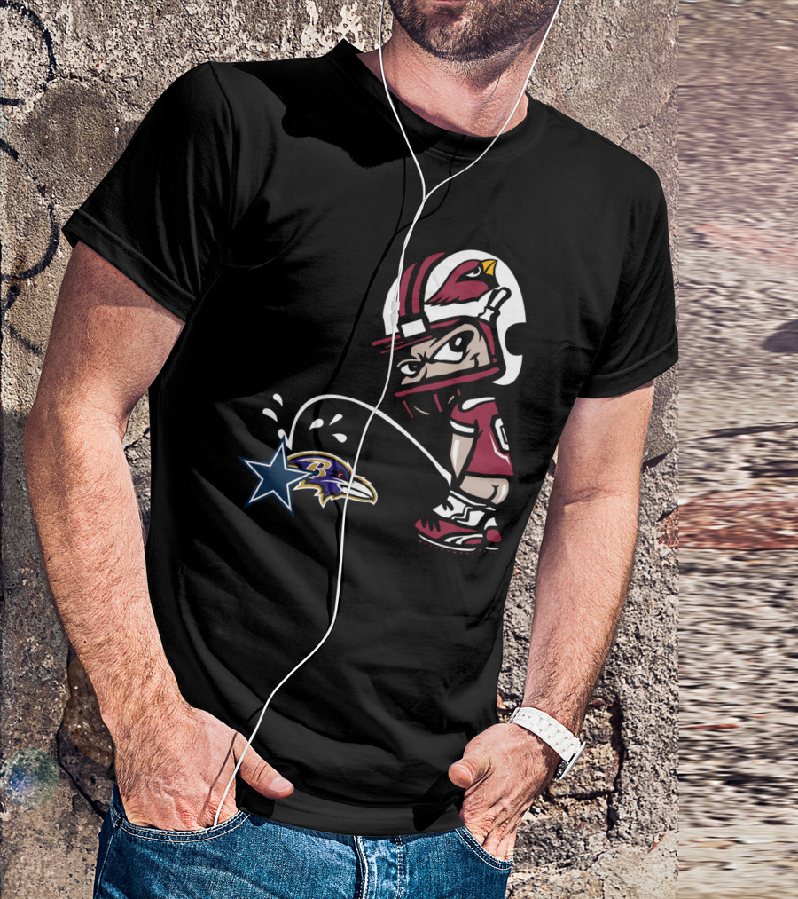 Arizona Cardinals Dallas Cowboys Baltimore Ravens T-Shirt