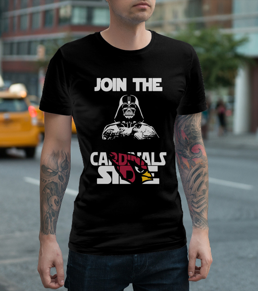Join The Cardinals Side Arizona Cardinals T-Shirt