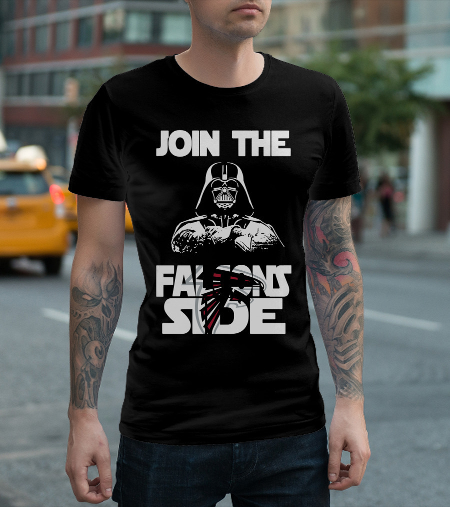Join The Falcons Side Atlanta Falcons T-Shirt