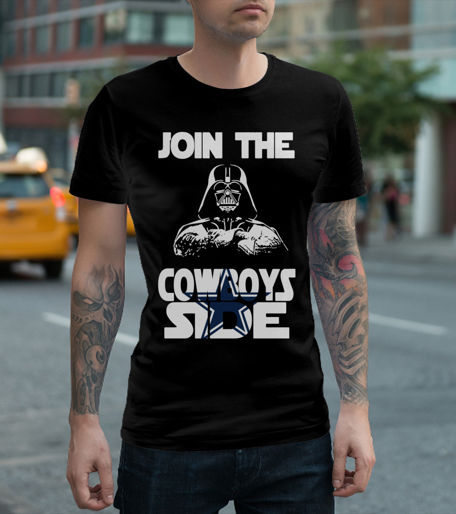 Join The Cowboys Side Dallas Cowboys Fans T-Shirt