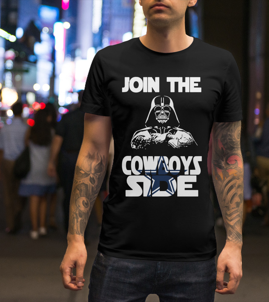Join The Cowboys Side Dallas Cowboys Fans T-Shirt