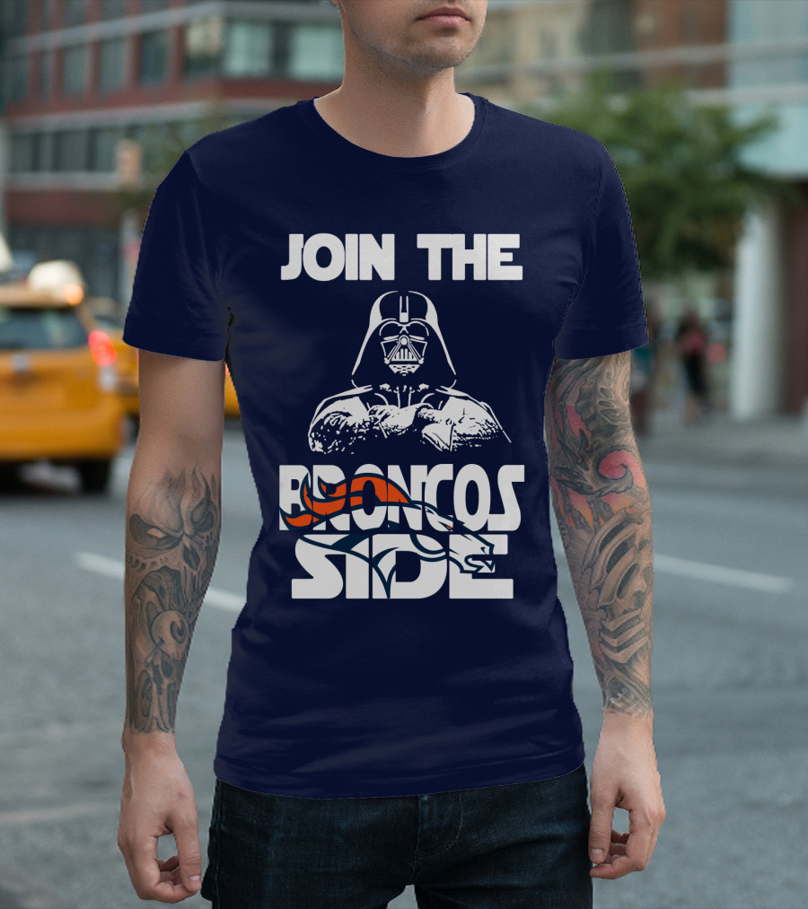 Join The Broncos Side Denver Broncos T-Shirt