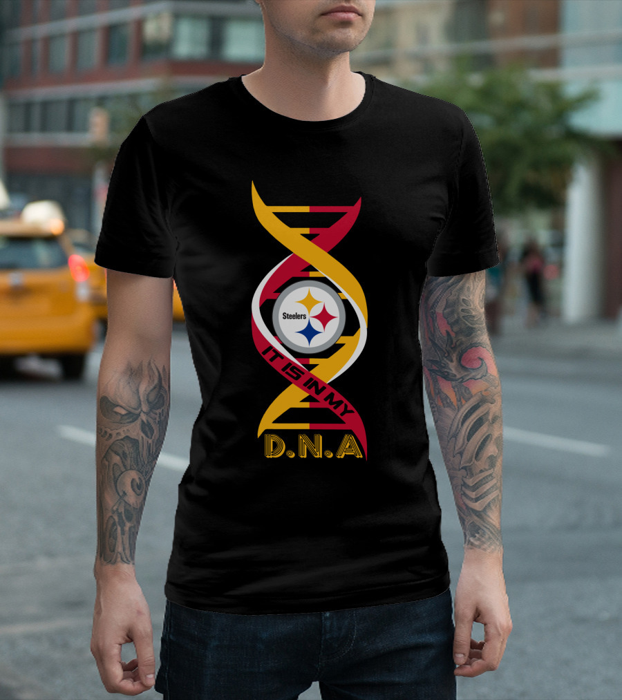Pittsburgh Steelers It Is In My DNA. T-Shirt