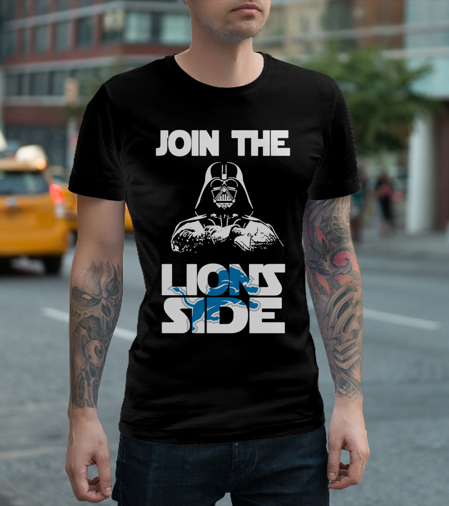 Join The Lions Side Detroit Lions T-Shirt