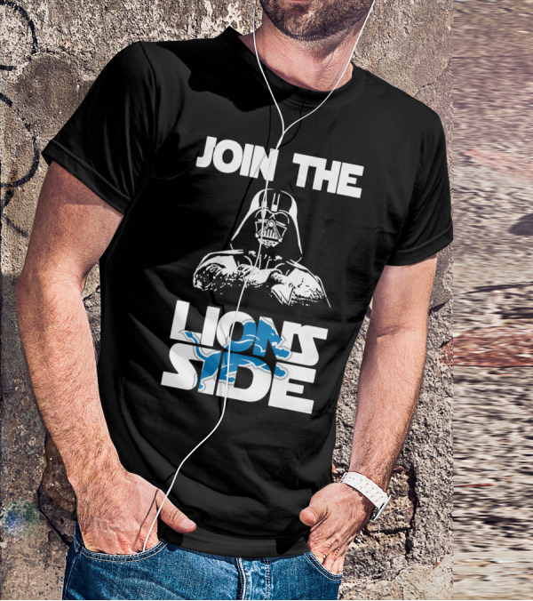 Join The Lions Side Detroit Lions T-Shirt